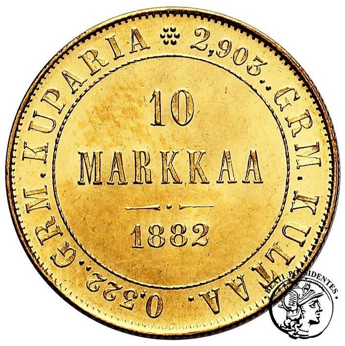 Finlandia Aleksander III 10 marek 1882 S st. 1