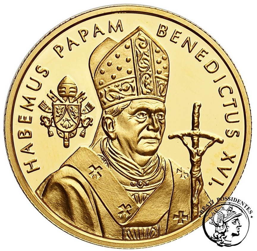 Somali 25 dolarów 2005 Benedykt XVI st. L/L-