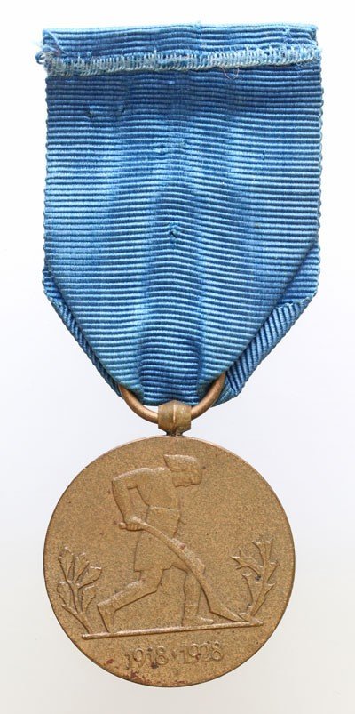 Medal Dziesięciolecia Odzyskanej Niepodległości z miniaturą