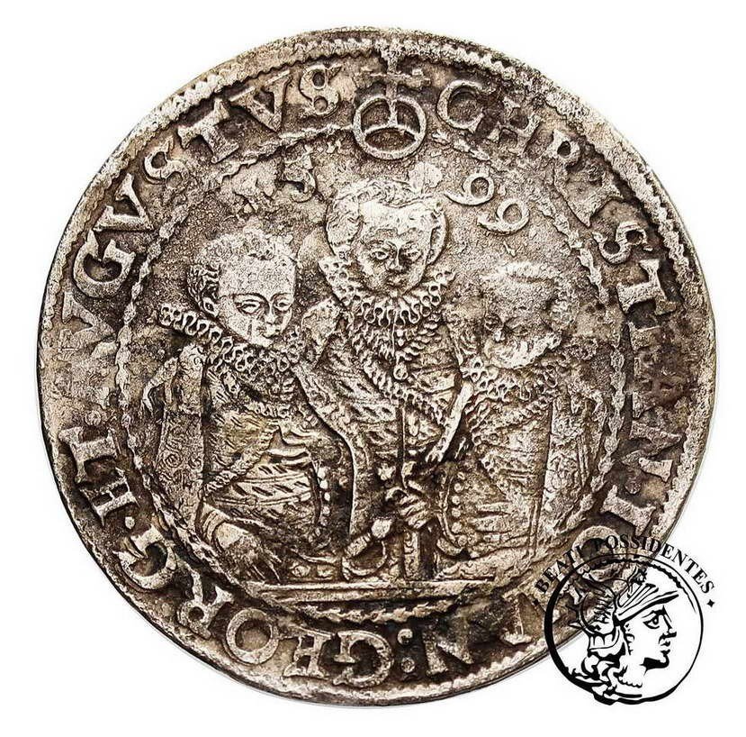 Niemcy Saksonia talar 1599 Drezno st.4