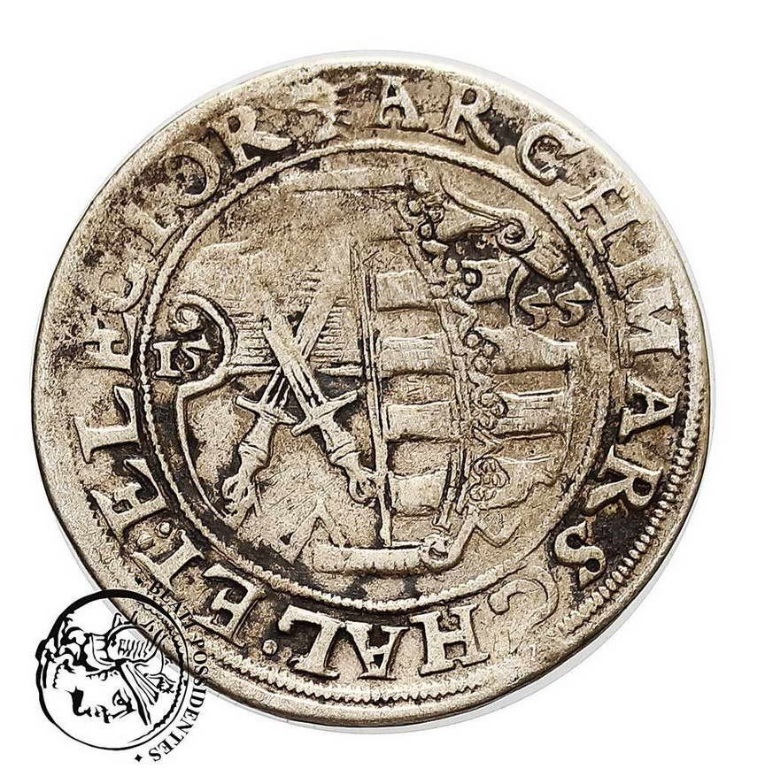 Niemcy Saksonia 1/4 talara 1555 st.3-