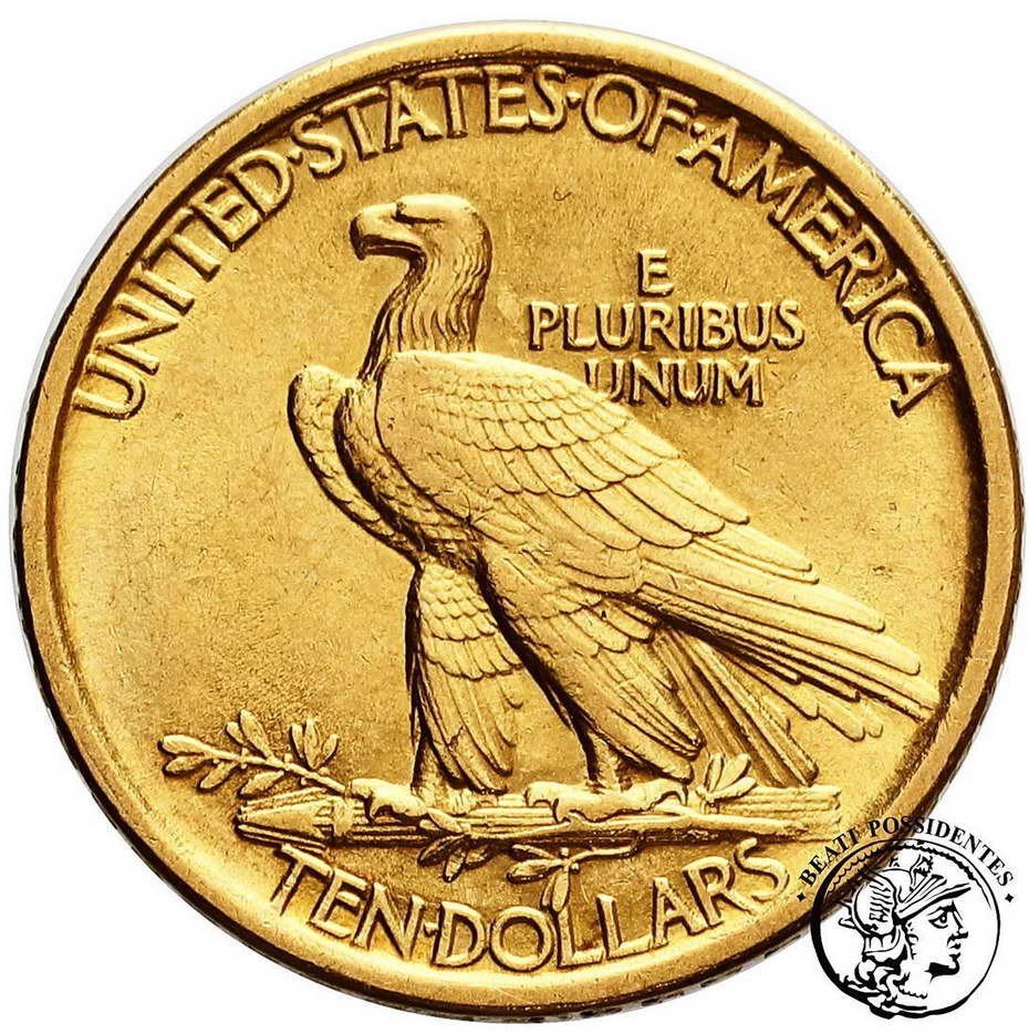 USA Indianin 10 Dolarów 1907 Filadelfia st.2