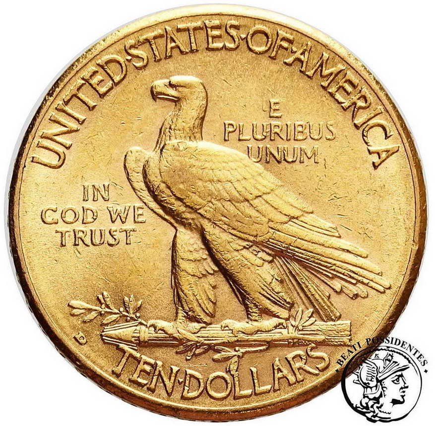 USA 10 dolarów 1910 (D) Denver st. 2-