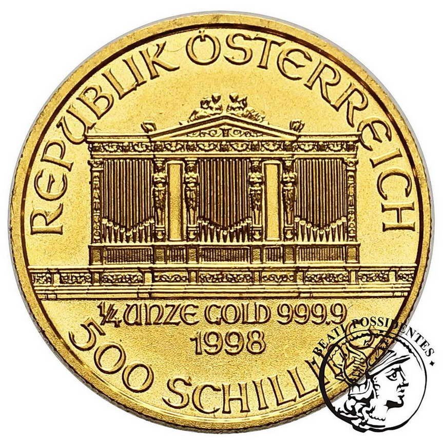 Austria 500 Szylingów 1998 Filharmonia st.1