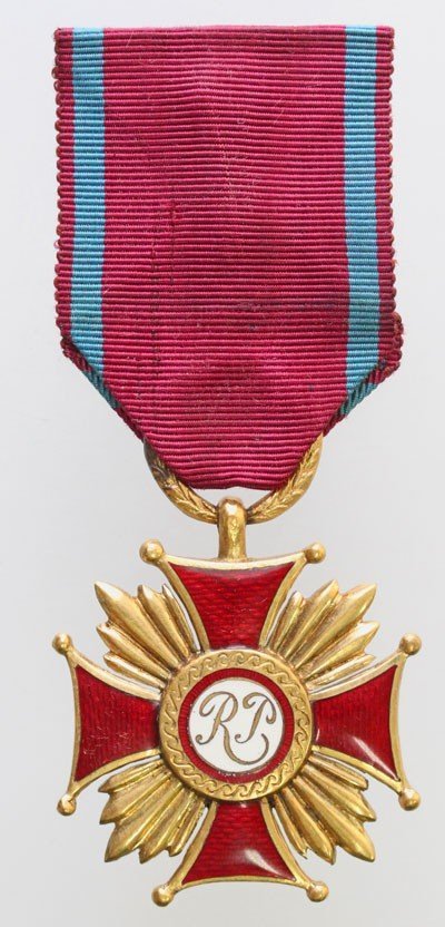Złoty Krzyż Zasługi, numerowany