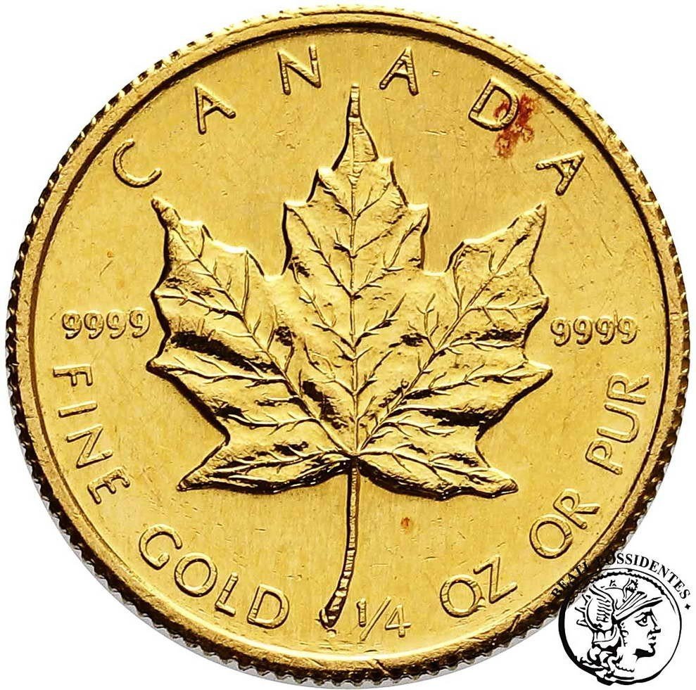 Kanada 10 dolarów 1986 liść 1/10 oz st. 2