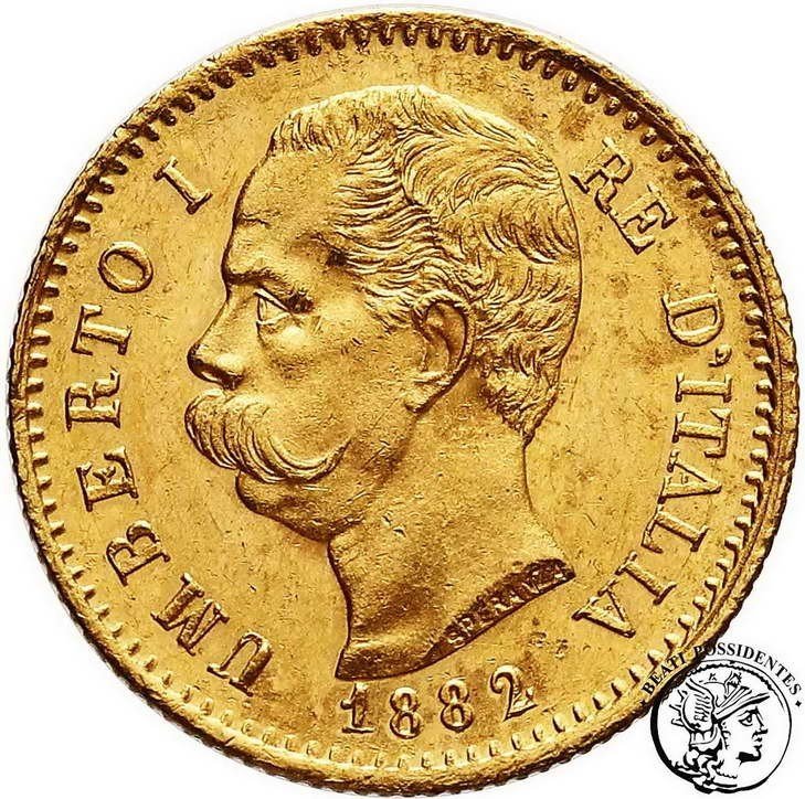 Italia 20 Lirów 1882 R Umberto I st. 2+