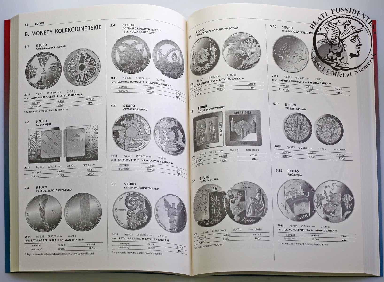 Katalog Monet Rosji i byłego ZSRR - 2016 NOWOŚĆ Janusz Parchimowicz