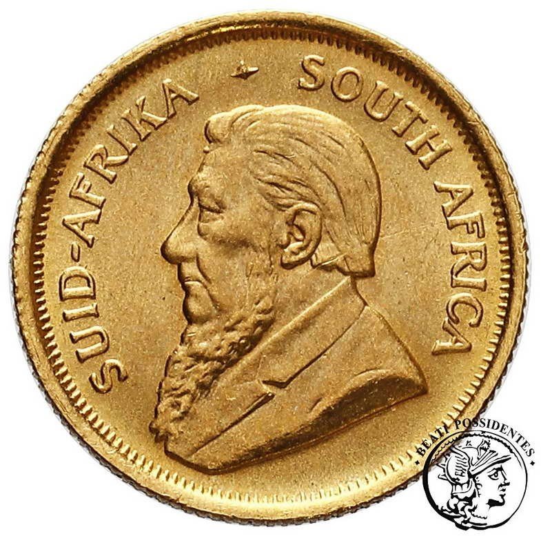 Republika Południowej Afryki 1/10 Krugerranda 1982 st.1