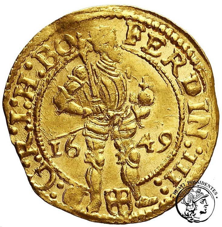 Niderlandy Zwolle Dukat 1649 st. 1-