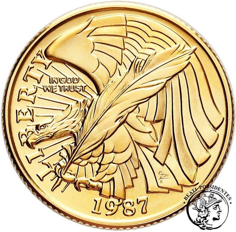 USA 5 dolarów 1987 200 lat Konstytucji st.1