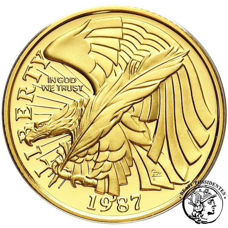 USA 5 dolarów 1987 200 lat Konstytucji st.L