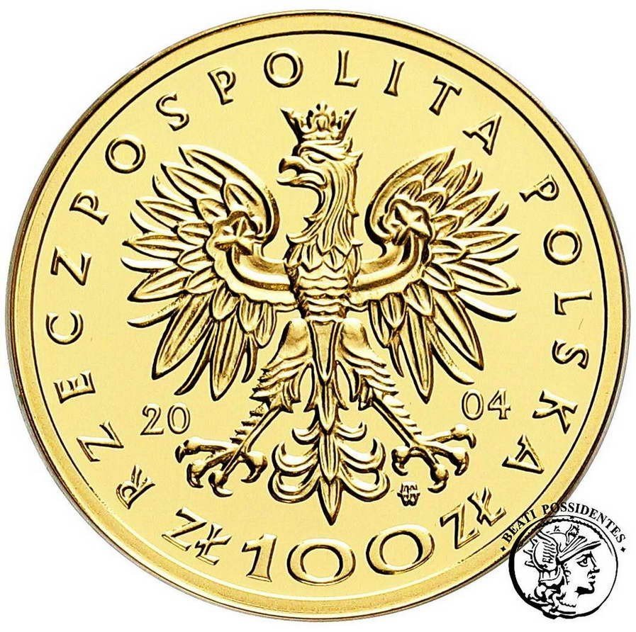Polska III RP 100 złotych 2004 Przemysł II st.L