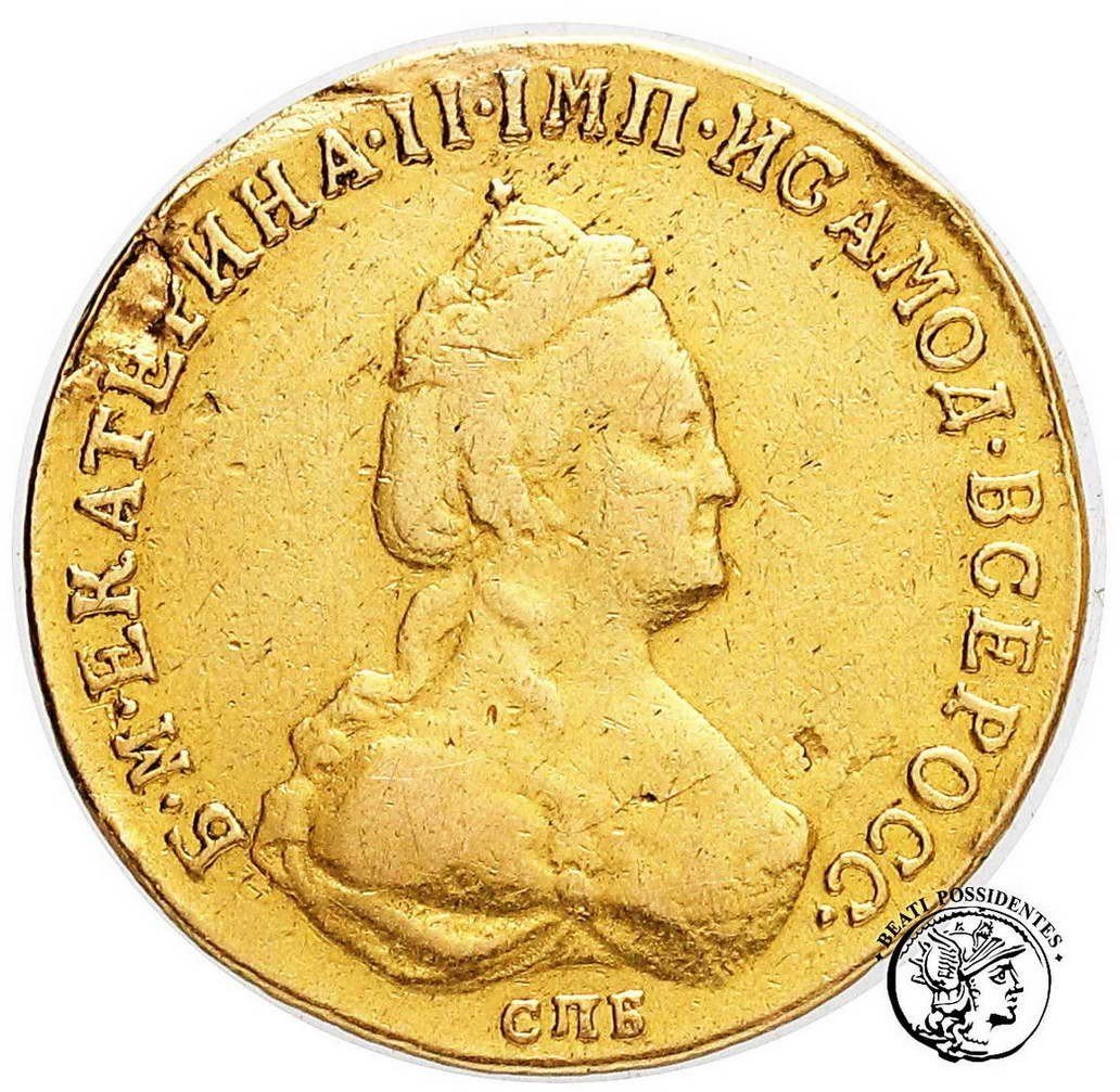 Rosja Katarzyna II 5 Rubli 1786 st.3-