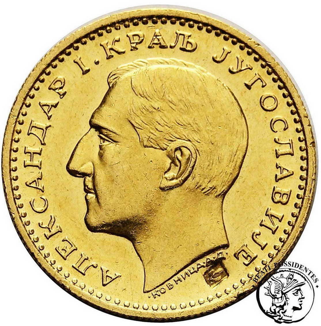 Jugosławia dukat 1931 dla Serbii (kłos) st.1-