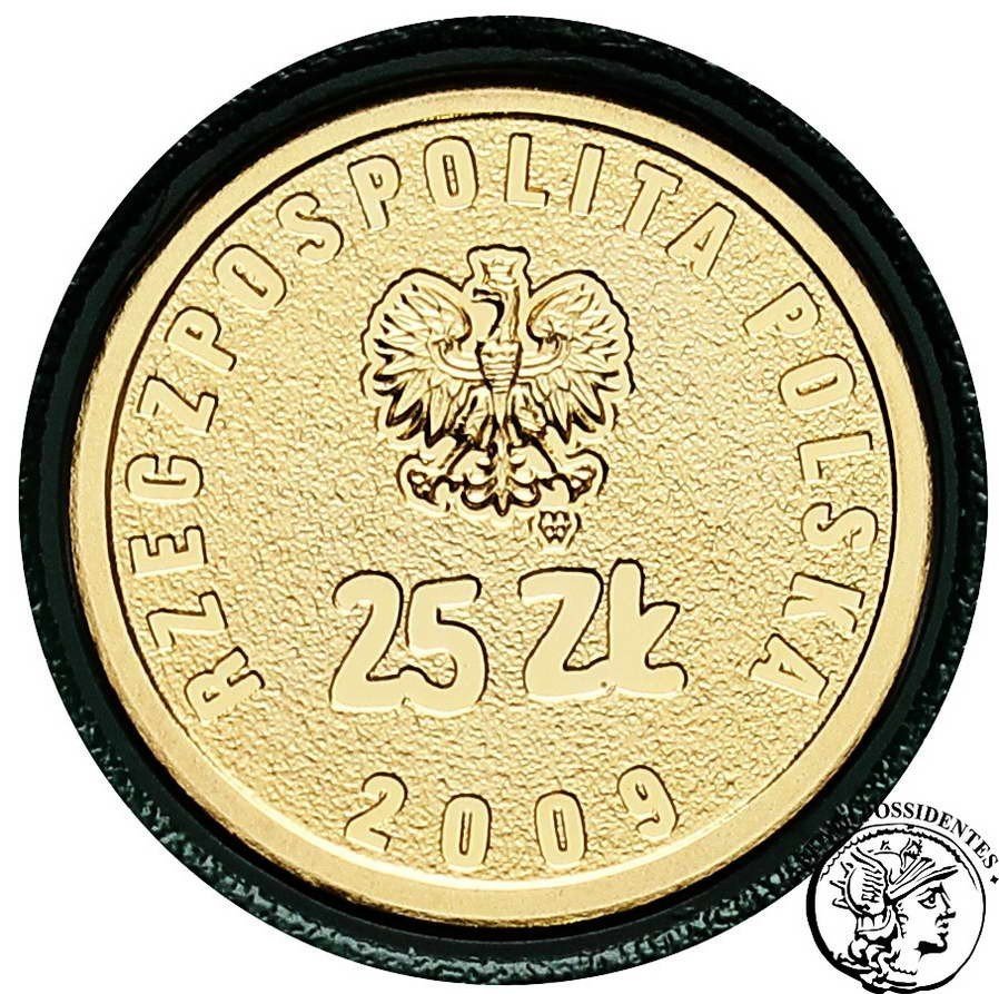 Polska III RP 25 złotych 2009 Solidarność st.L