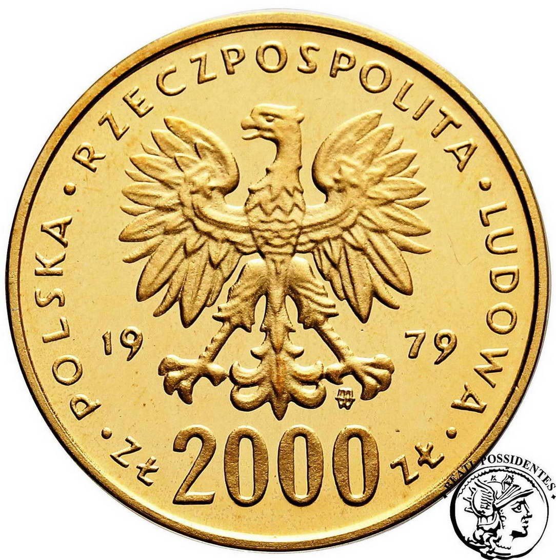 Polska PRL 2000 złotych 1979 Mikołaj Kopernik st.L