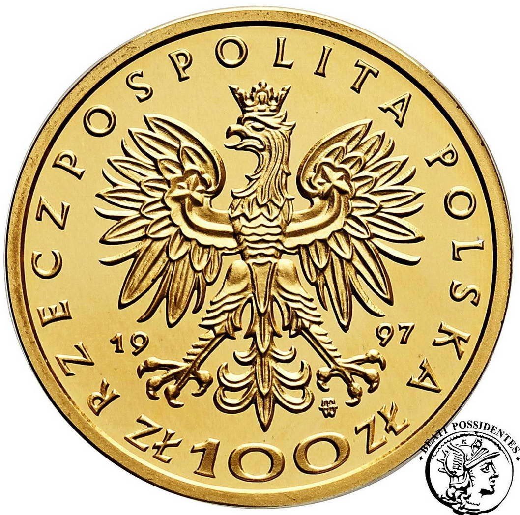 Polska III RP 100 złotych Stefan Batory 1997 st.L