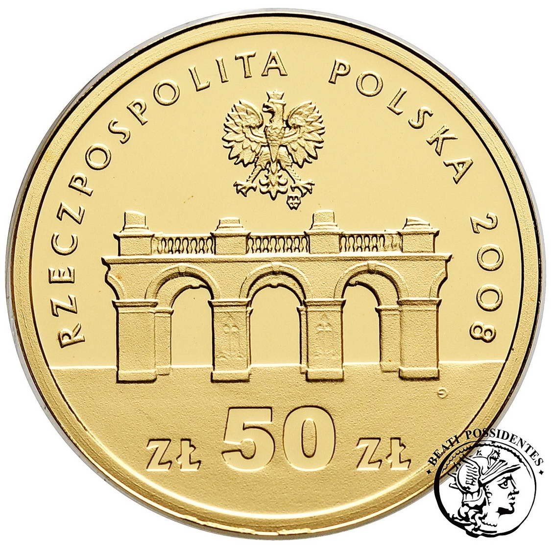 Polska III RP 50 złotych 2008 Niepodległość st.L 