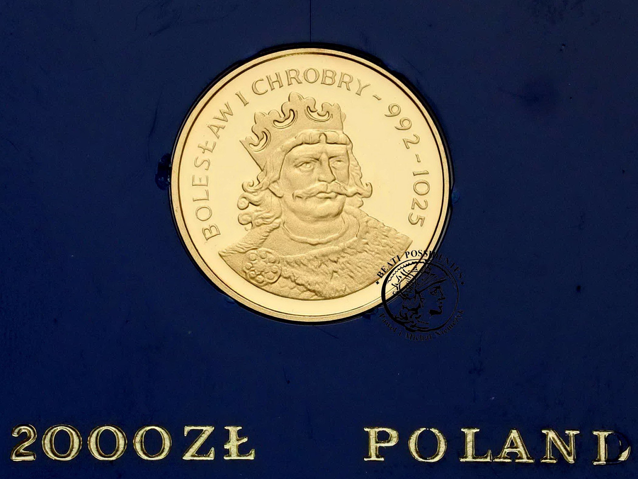 Polska PRL 2000 złotych 1980 Bolesław Chrobry st.L-