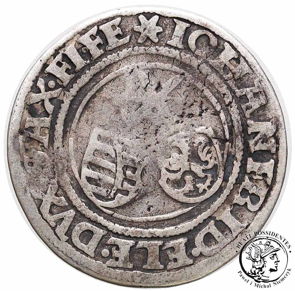 Niemcy Saksonia 1/4 Guldengroschen 1546 st.3-