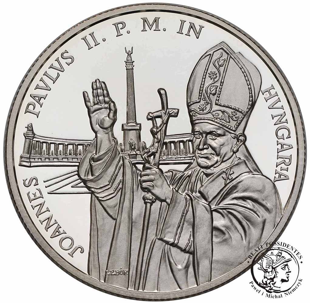 Węgry 10 000 Forint + 500 Forint 1991 Jan Paweł II st.L