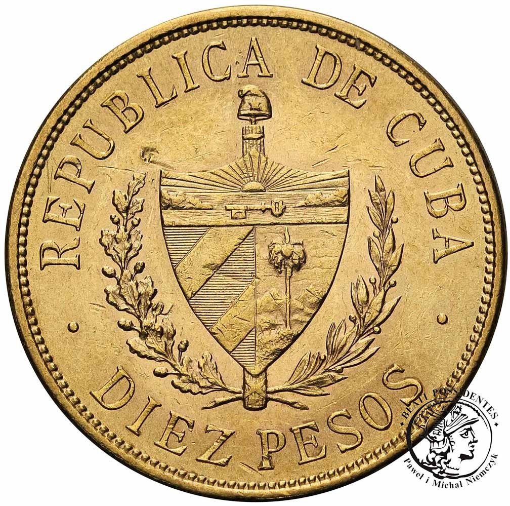 Kuba 10 Pesos 1916 st.1-