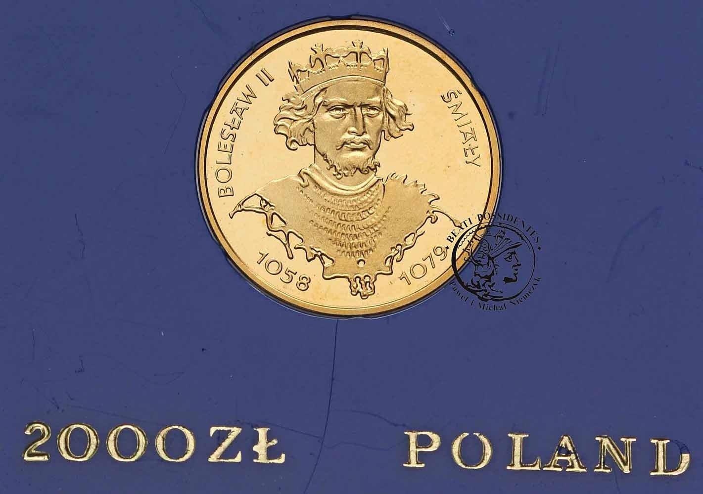 Polska PRL 2000 złotych 1981 Bolesław Śmiały st.L-