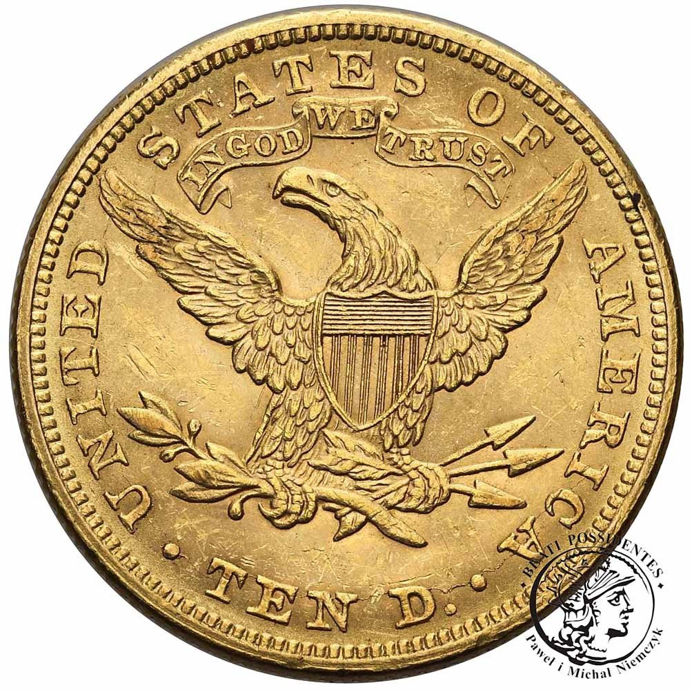 USA 10 dolarów 1881 Philadelphia st.1-