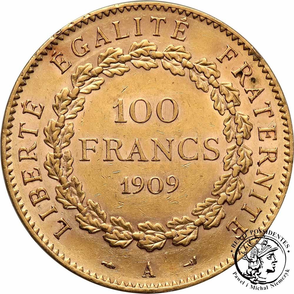 Francja 100 franków 1909 A st.1-