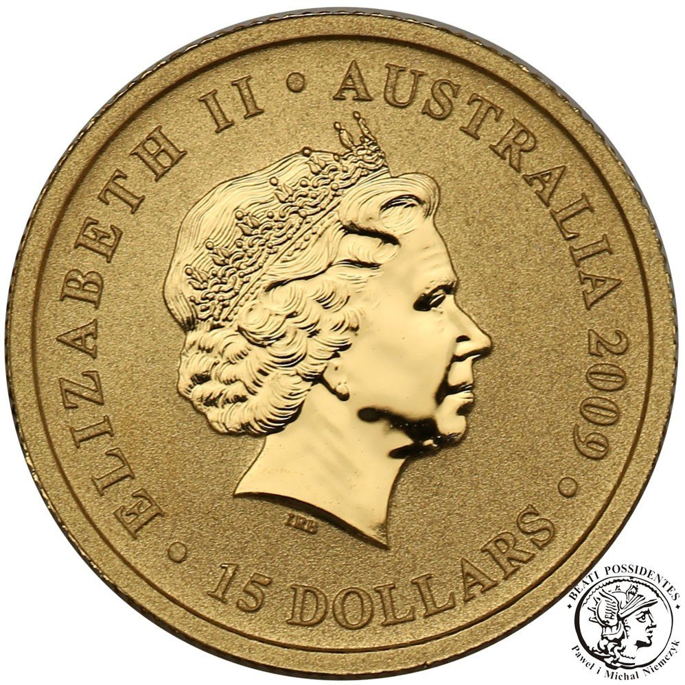 Australia 15 dolarów 2009 kangur st.L