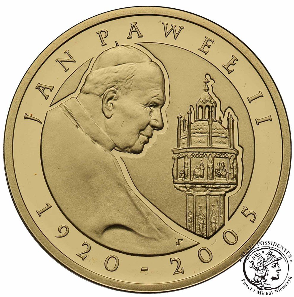 100 złotych 2005 Jan Paweł II st.L