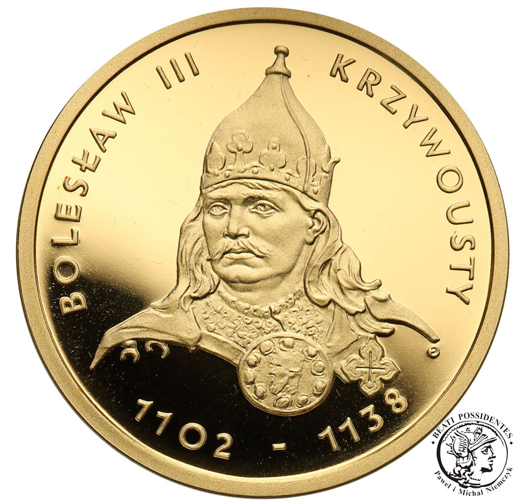 100 złotych 2001 Bolesław III Krzywousty st.L