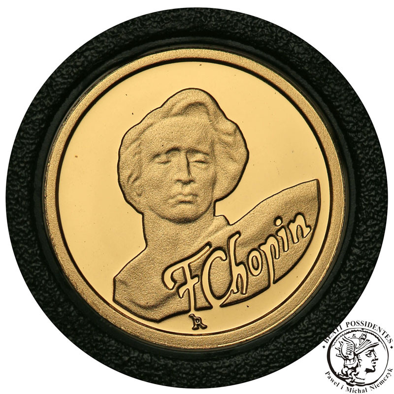 Niue 2 dolary Fryderyk Chopin 2009 st. L
