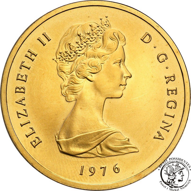 Turks i Caicos 100 crown 1976 Królowa Victoria st.1 BARDZO NISKI NAKŁAD