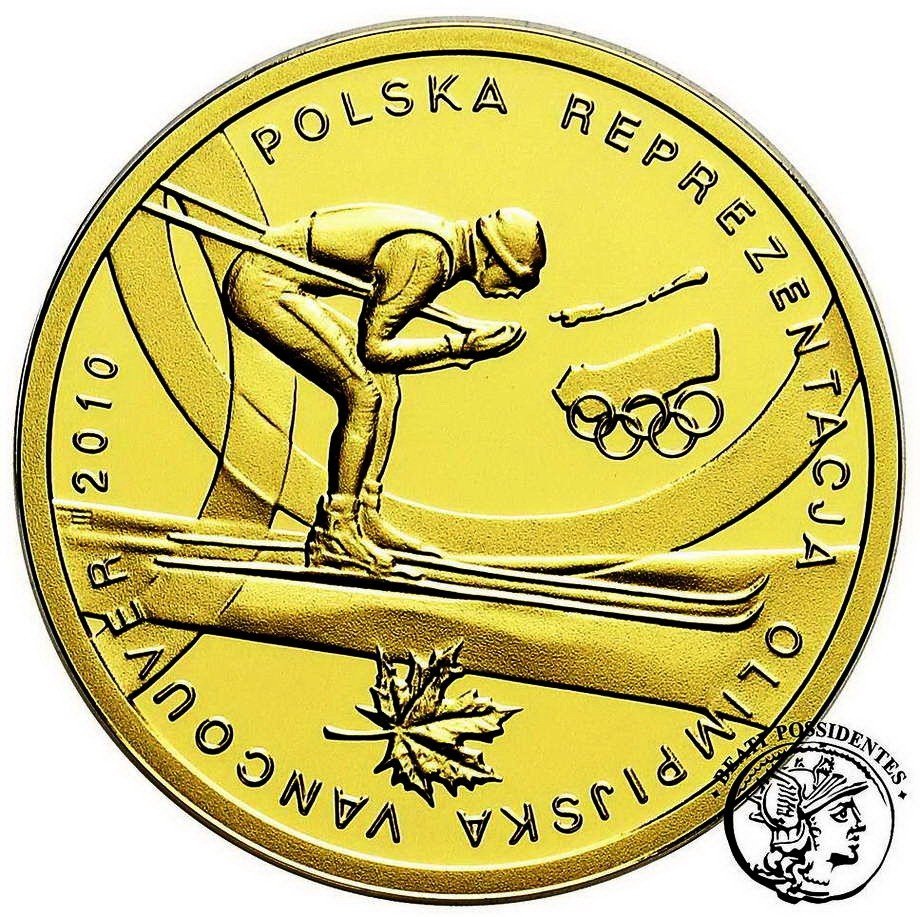 III RP 200 zł 2010 Olimpiada Vancouver 2010 st. L