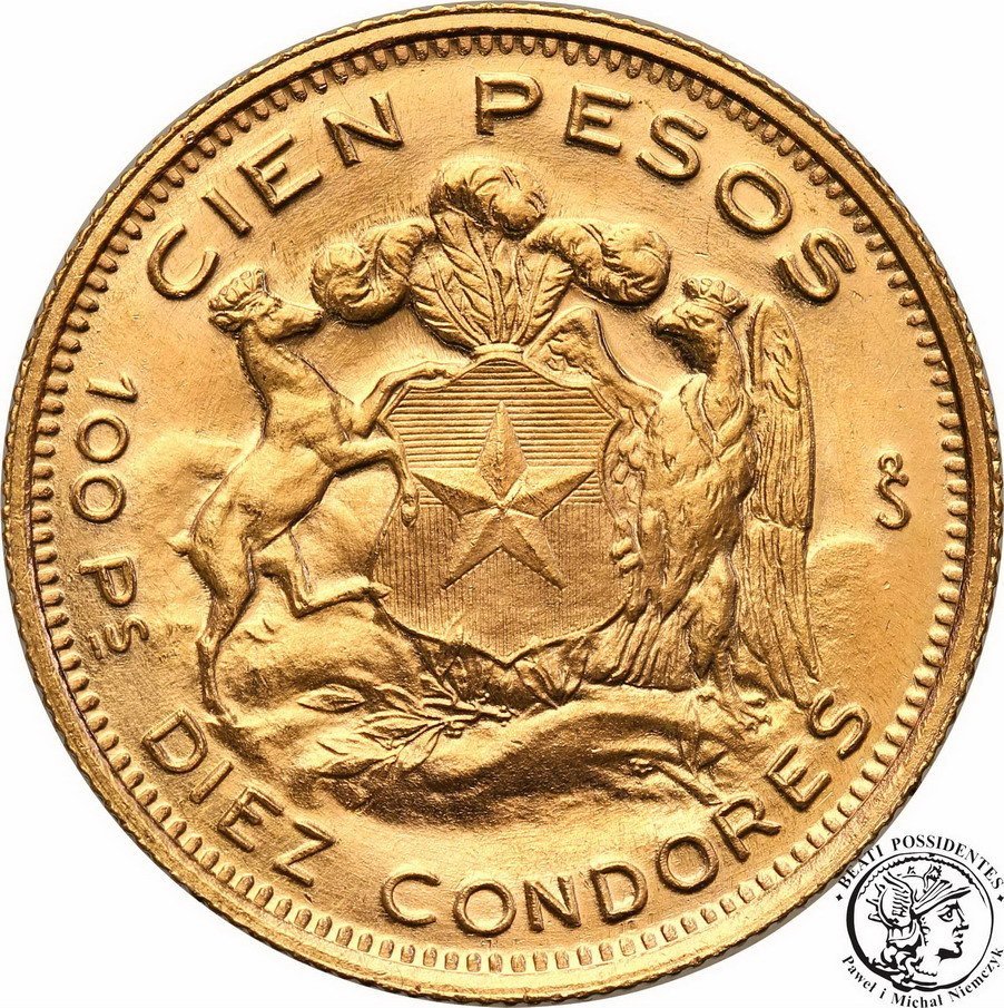 Chile 100 Pesos 1960 st. 1