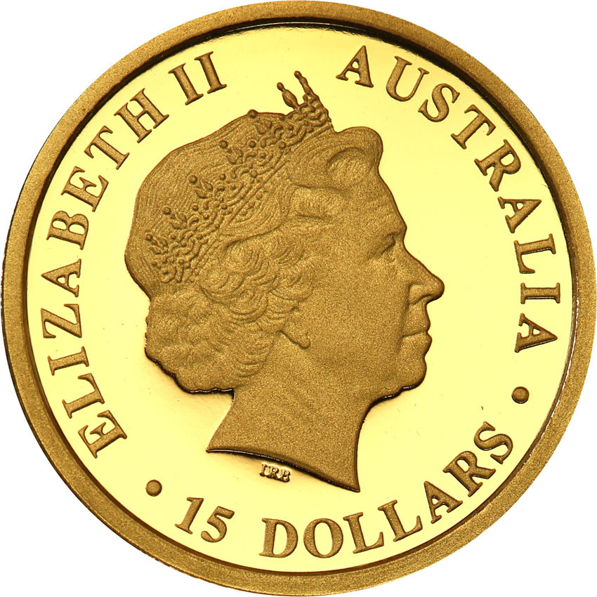 Australia 15 dolarów 2009 delfin st.L