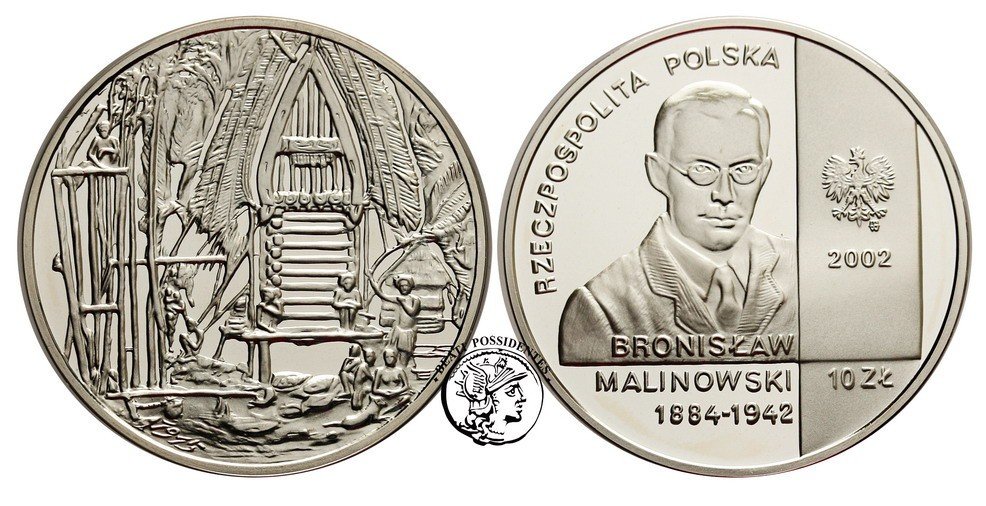 10 zł 2002 Bronisław Malinowski