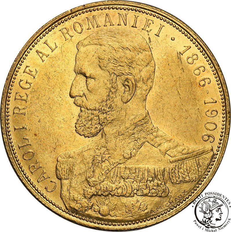 Rumunia 25 Lei 1906 st.3+