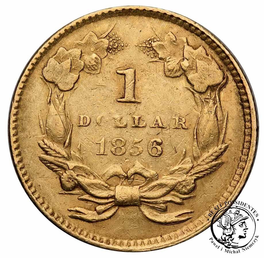 USA 1 dolar 1856 typ III st. 3