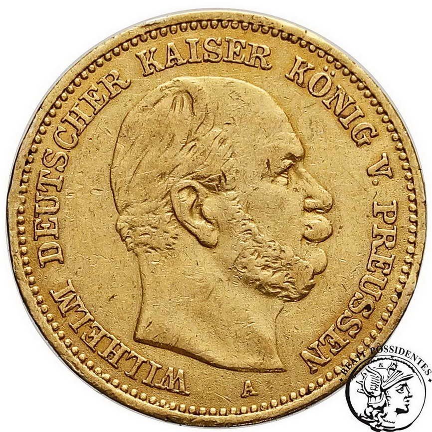 Niemcy Prusy Wilhelm I 5 Marek 1877 A st. 4