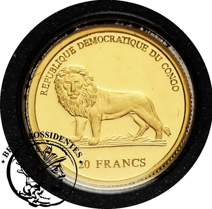 Kongo 20 franków 2003 J.P.II st.L