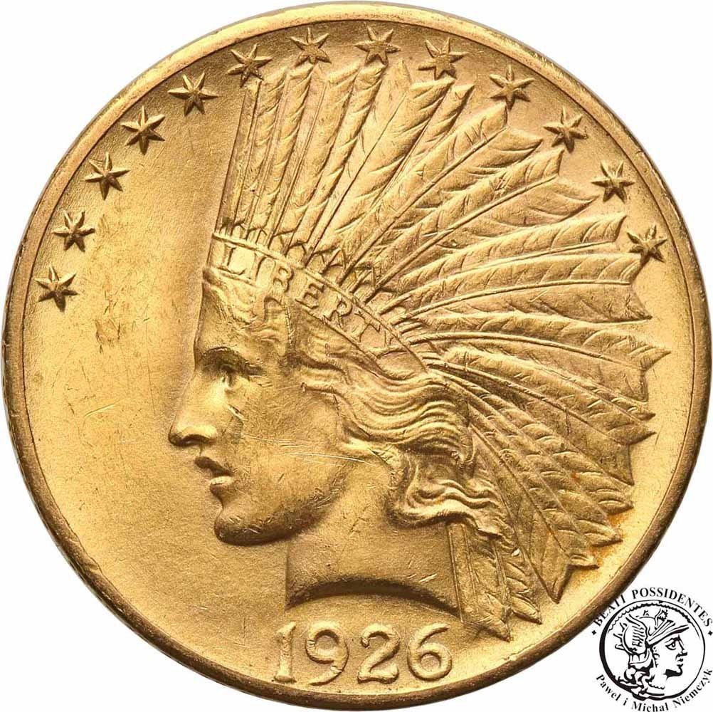 USA 10 dolarów 1926 Philadelphia st.1