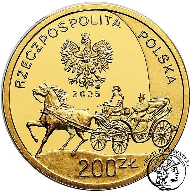 Polska III RP 200 zł 2005 K. I. Gałczyński st. L