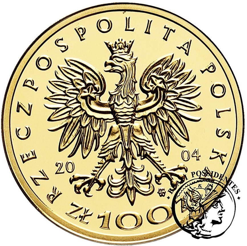 Polska III RP 100 złotych Przemysł II 2004 st. L