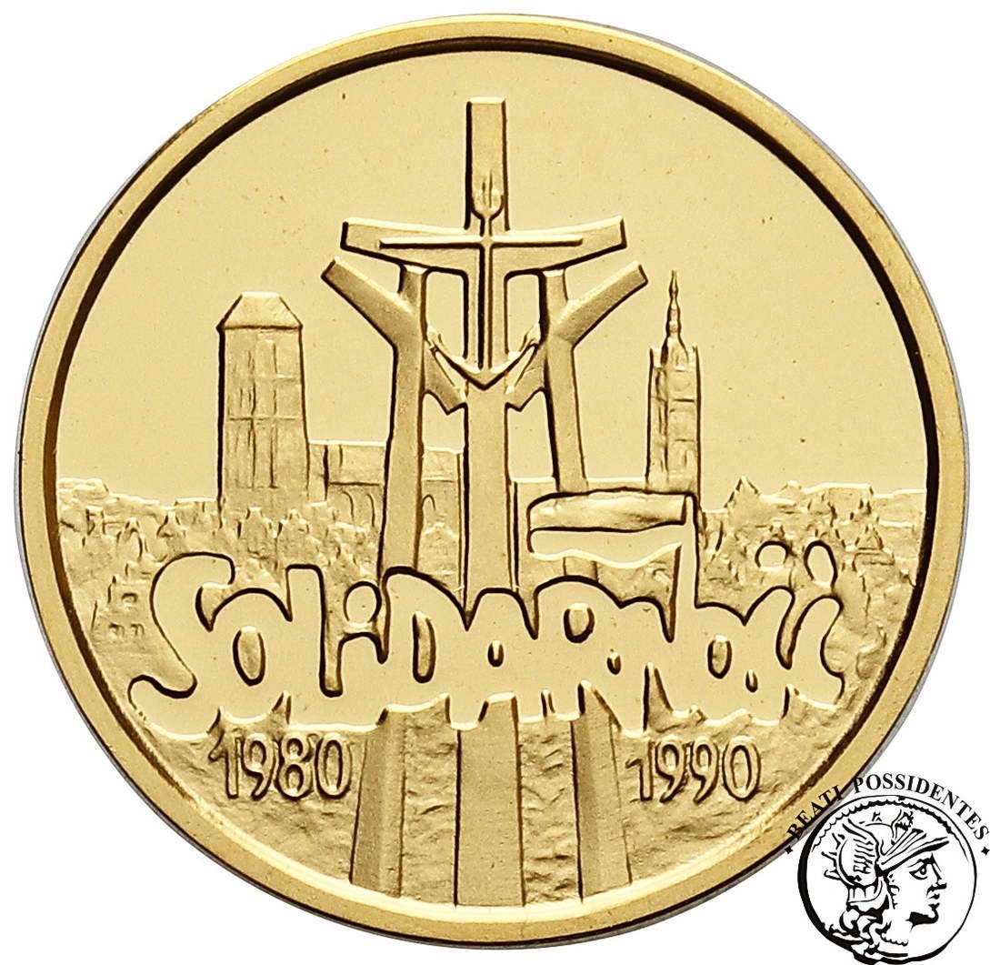 Polska III RP 20 000 złotych 1990 Solidarność st. L