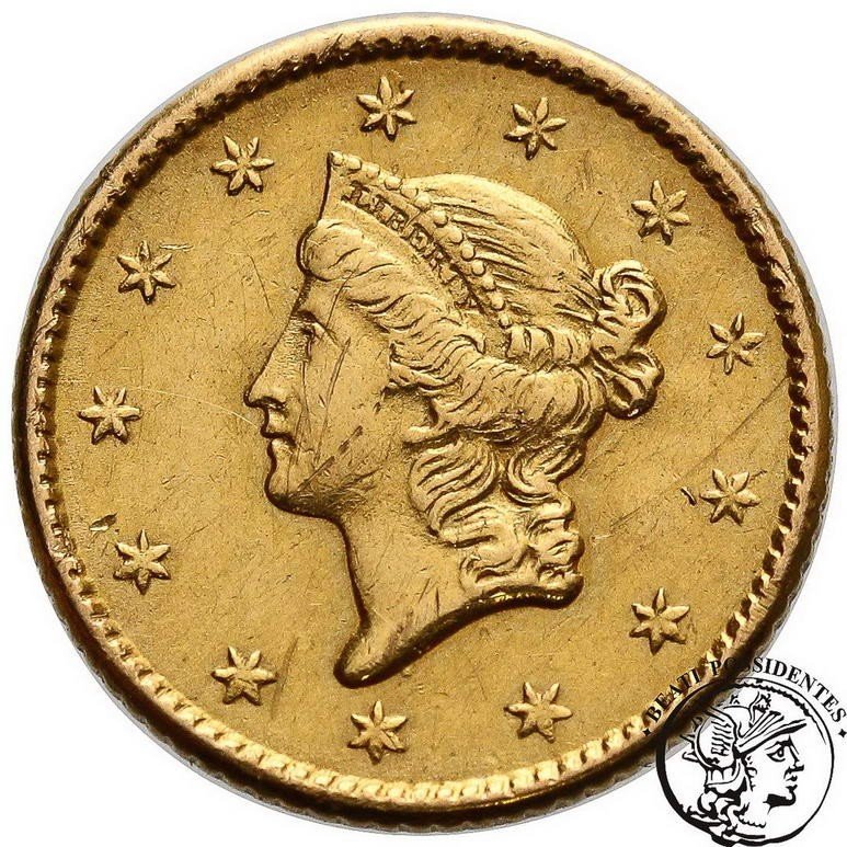USA 1 Dolar 1852 Filadelfia st. 3