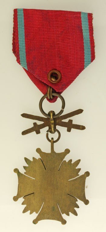 Krzyż Zasługi z Mieczami - Palestyna.