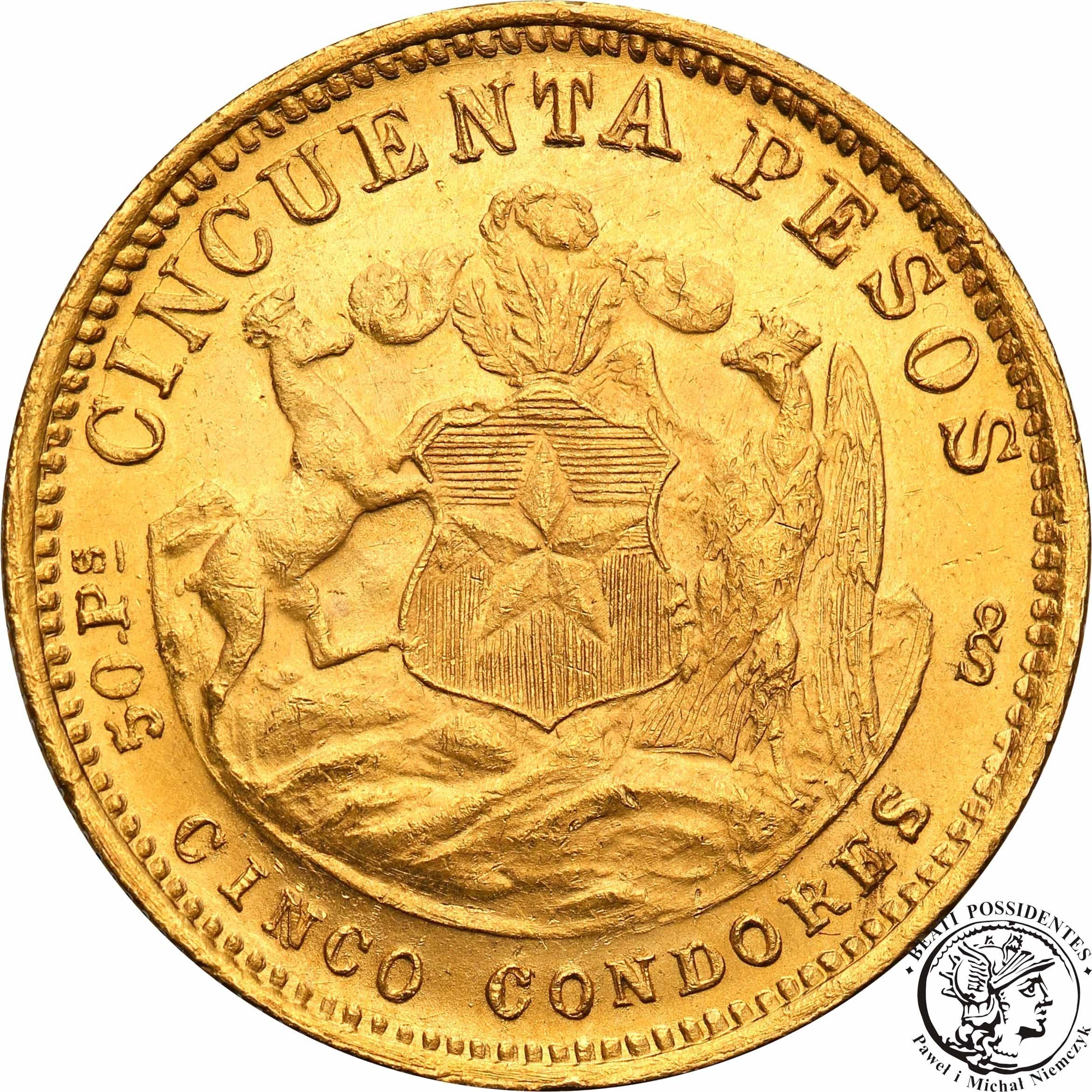 Chile 50 Pesos 1926 st.1-